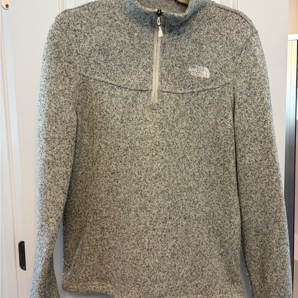 The North Face Light Gray Fleece Jacket